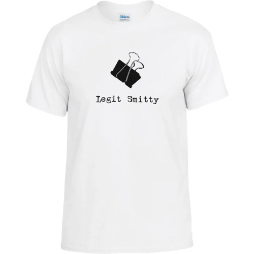 Legit Smitty "Binder Clip Society" -  T-Shirt