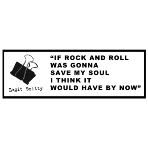 Legit Smitty "Save My Soul" - Sticker